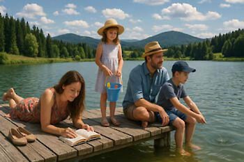 Familie mit Kind Urlaub im Bayerischen Wald